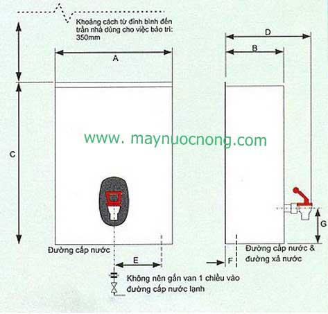 Binh dun nuoc soi Rheem Lazer 771075 3