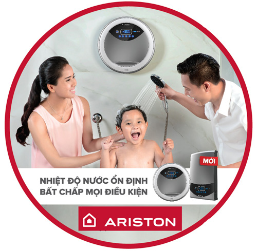 Máy nước nóng thương hiệu ARISTON là của nước nào? – Máy nước nóng